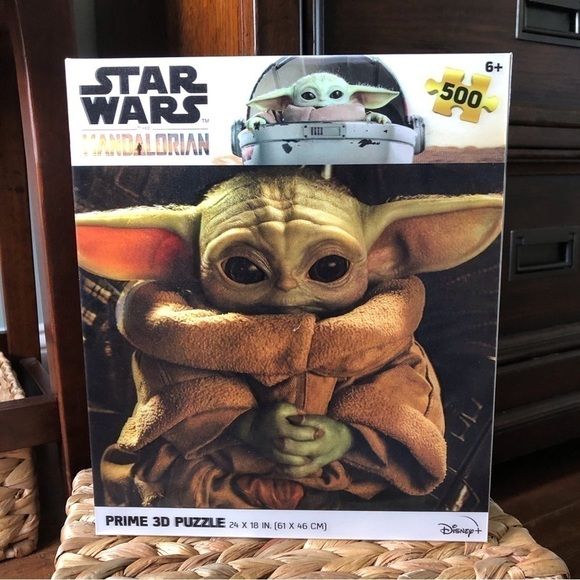 Star Wars, The Child 3-D 500pc. Puzzle - Picture 1 of 4